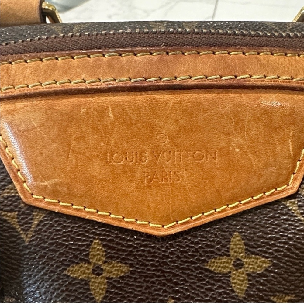 Louis Vuitton Brown and Tan Monogram Duffel Bag - Picture 5 of 12